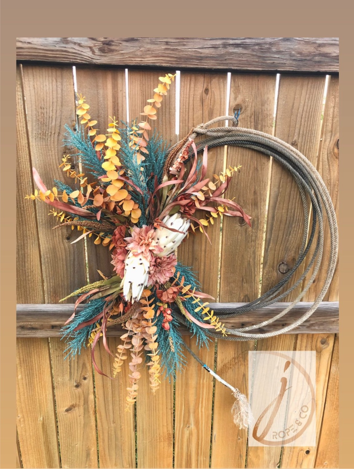 The Cowboy Wreath - MTO { 3 styles }