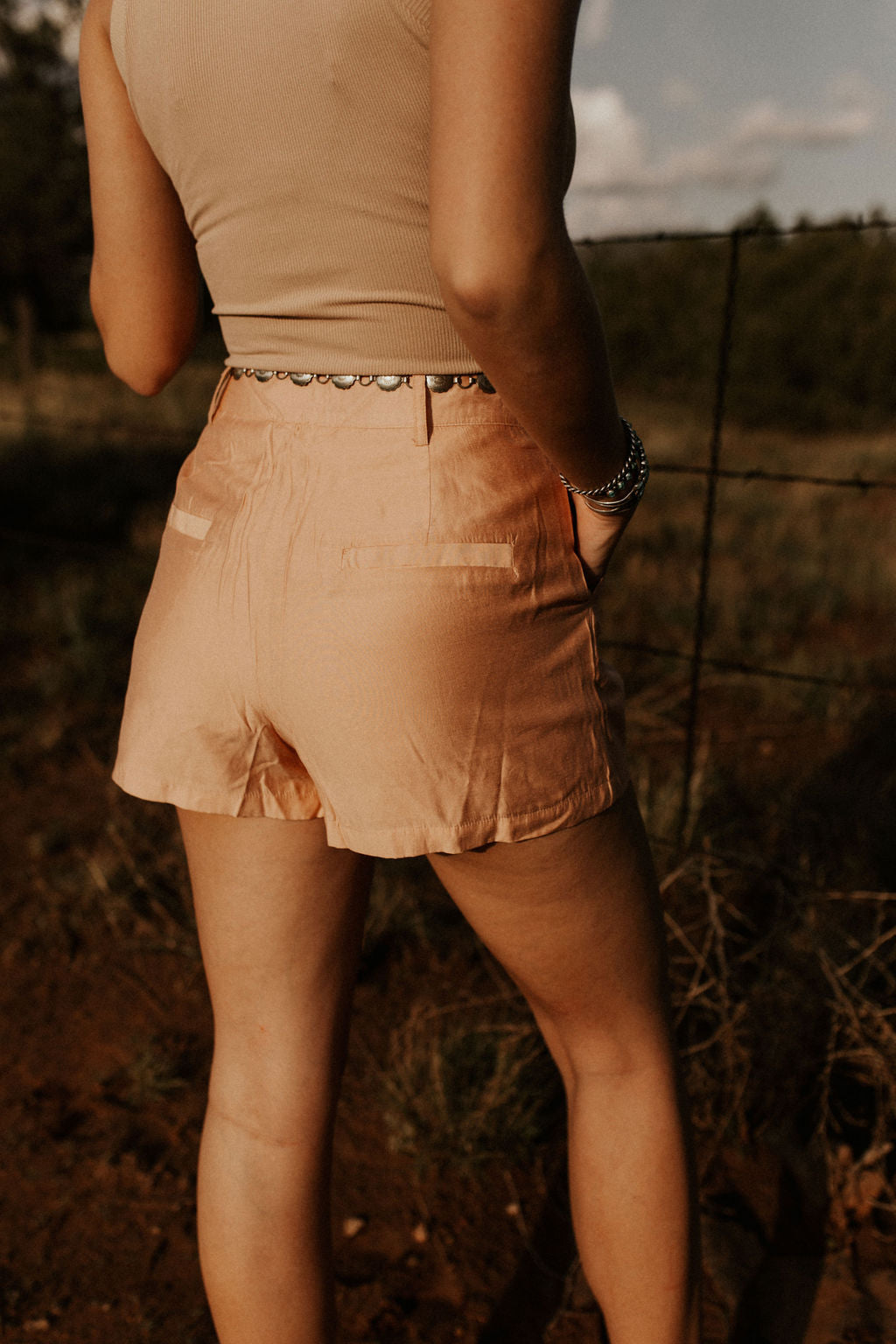The Fable Satin Shorts - Small